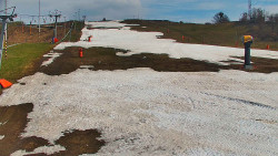 Sjezdovka skiareálu Hlubočky