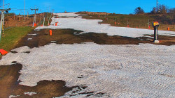 Sjezdovka skiareálu Hlubočky