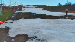 Sjezdovka skiareálu Hlubočky