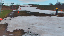 Sjezdovka skiareálu Hlubočky