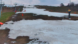 Sjezdovka skiareálu Hlubočky