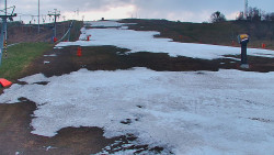 Sjezdovka skiareálu Hlubočky