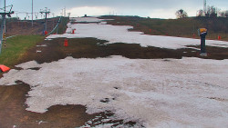 Sjezdovka skiareálu Hlubočky