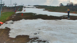 Sjezdovka skiareálu Hlubočky