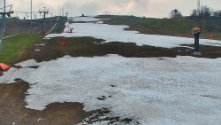 Sjezdovka skiareálu Hlubočky