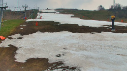 Sjezdovka skiareálu Hlubočky