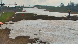 Sjezdovka skiareálu Hlubočky