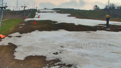 Sjezdovka skiareálu Hlubočky