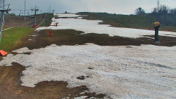 Sjezdovka skiareálu Hlubočky