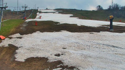 Sjezdovka skiareálu Hlubočky