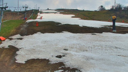 Sjezdovka skiareálu Hlubočky