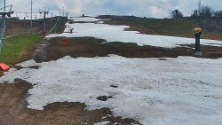 Sjezdovka skiareálu Hlubočky