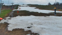 Sjezdovka skiareálu Hlubočky