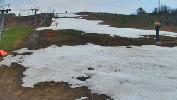 Sjezdovka skiareálu Hlubočky