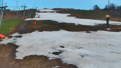 Sjezdovka skiareálu Hlubočky