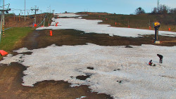 Sjezdovka skiareálu Hlubočky