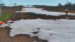 Sjezdovka skiareálu Hlubočky