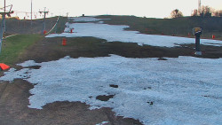 Sjezdovka skiareálu Hlubočky