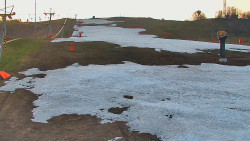 Sjezdovka skiareálu Hlubočky