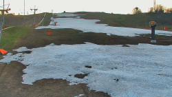 Sjezdovka skiareálu Hlubočky