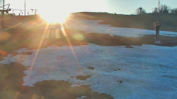 Sjezdovka skiareálu Hlubočky