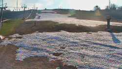 Sjezdovka skiareálu Hlubočky