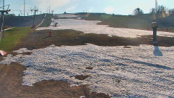 Sjezdovka skiareálu Hlubočky