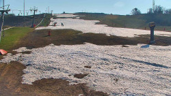 Sjezdovka skiareálu Hlubočky