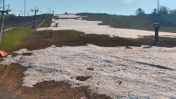 Sjezdovka skiareálu Hlubočky