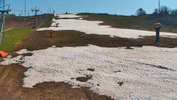 Sjezdovka skiareálu Hlubočky