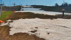 Sjezdovka skiareálu Hlubočky