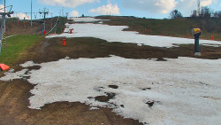 Sjezdovka skiareálu Hlubočky