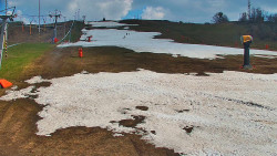 Sjezdovka skiareálu Hlubočky