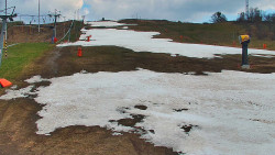 Sjezdovka skiareálu Hlubočky