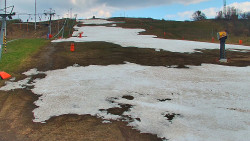 Sjezdovka skiareálu Hlubočky