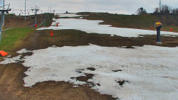 Sjezdovka skiareálu Hlubočky