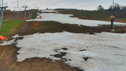 Sjezdovka skiareálu Hlubočky