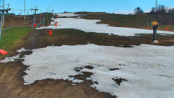 Sjezdovka skiareálu Hlubočky