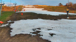 Sjezdovka skiareálu Hlubočky