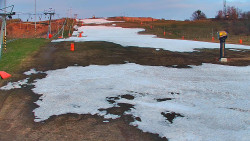 Sjezdovka skiareálu Hlubočky