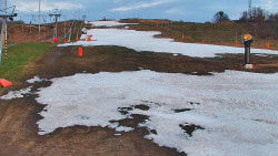 Sjezdovka skiareálu Hlubočky