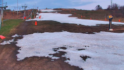 Sjezdovka skiareálu Hlubočky