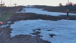 Sjezdovka skiareálu Hlubočky