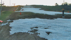 Sjezdovka skiareálu Hlubočky