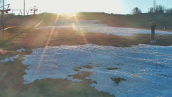 Sjezdovka skiareálu Hlubočky