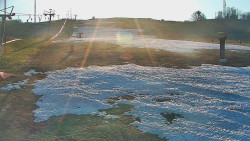 Sjezdovka skiareálu Hlubočky