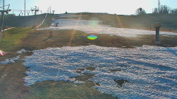 Sjezdovka skiareálu Hlubočky