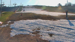 Sjezdovka skiareálu Hlubočky