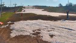 Sjezdovka skiareálu Hlubočky