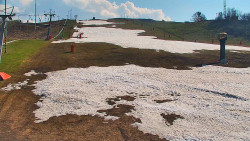 Sjezdovka skiareálu Hlubočky